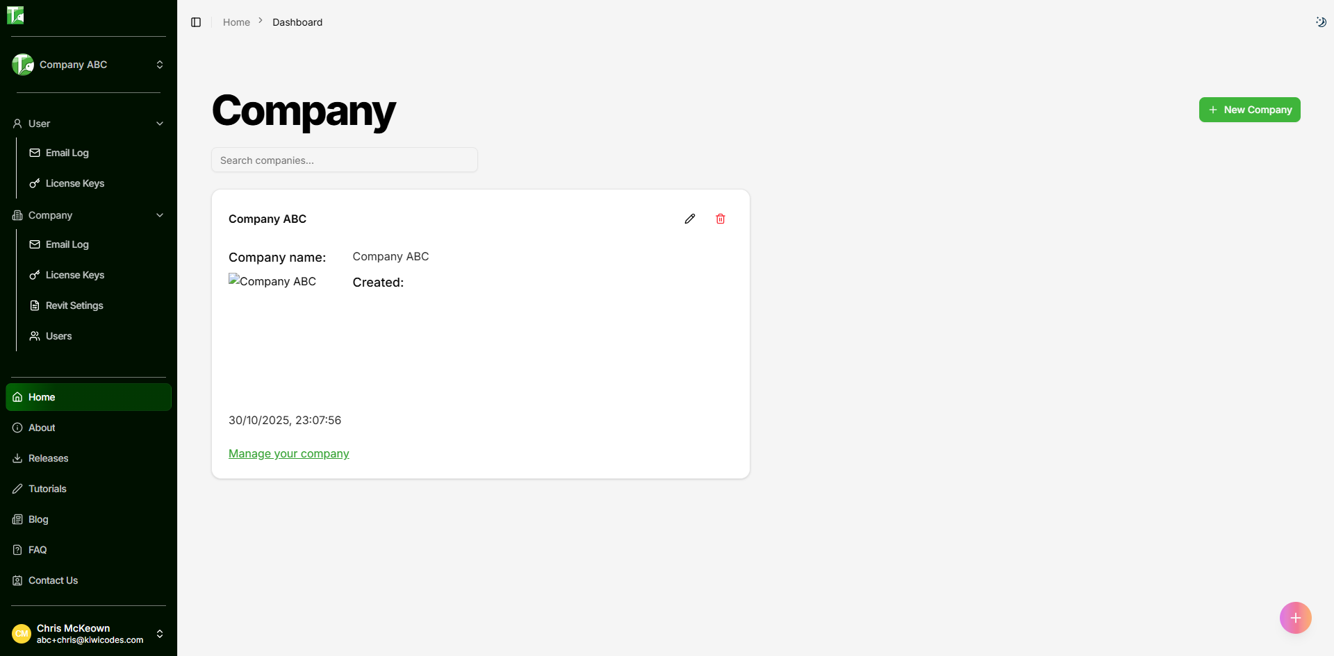 002 Signup and register