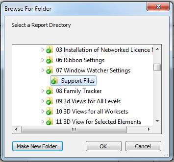 Report Directory Folder