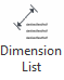 13 Dimensions List