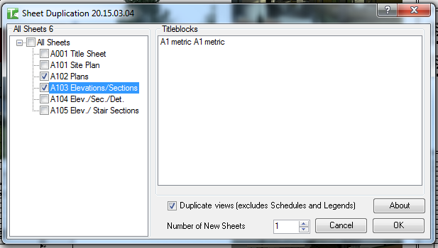 21 Sheet Duplication