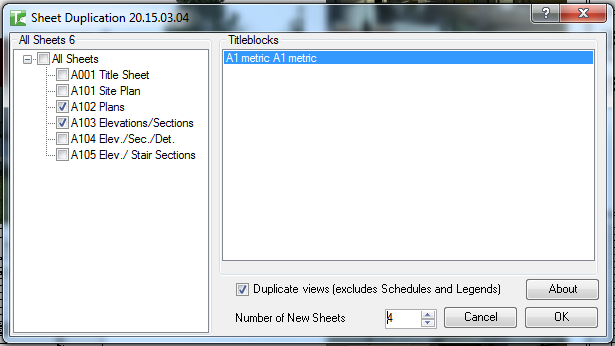 21 Sheet Duplication