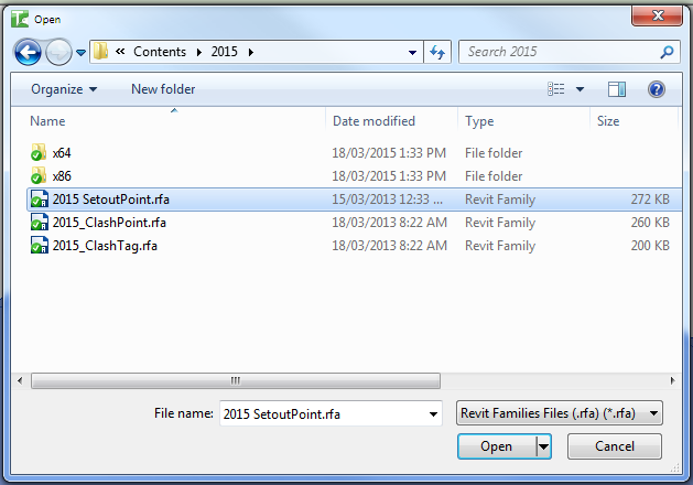 Browse to select a .rfa Generic Family file