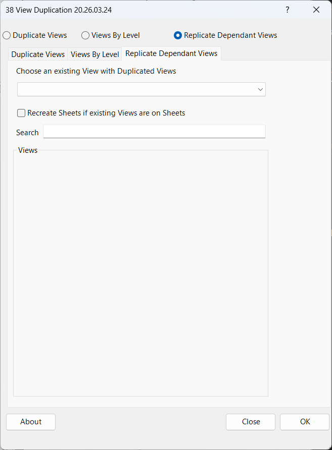 scale:75 Replicate Dependant Views