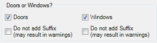 041 Room Number to Doors and Windows — Doors or Windows checkboxes