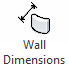 Wall Dimensions ribbon button