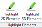 046 Highlight 3D Elements — Ribbon buttons