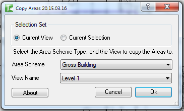 051 Copy Areas dialog