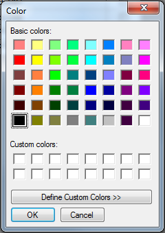 Parameter writing options