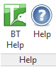 BT Help and Help buttons on the Bonus Tools ribbon