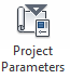 Manage → Project Parameters ribbon button