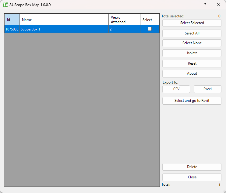 084 Scope Box Map — main dialog
