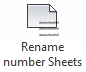 Rename number Sheets ribbon icon